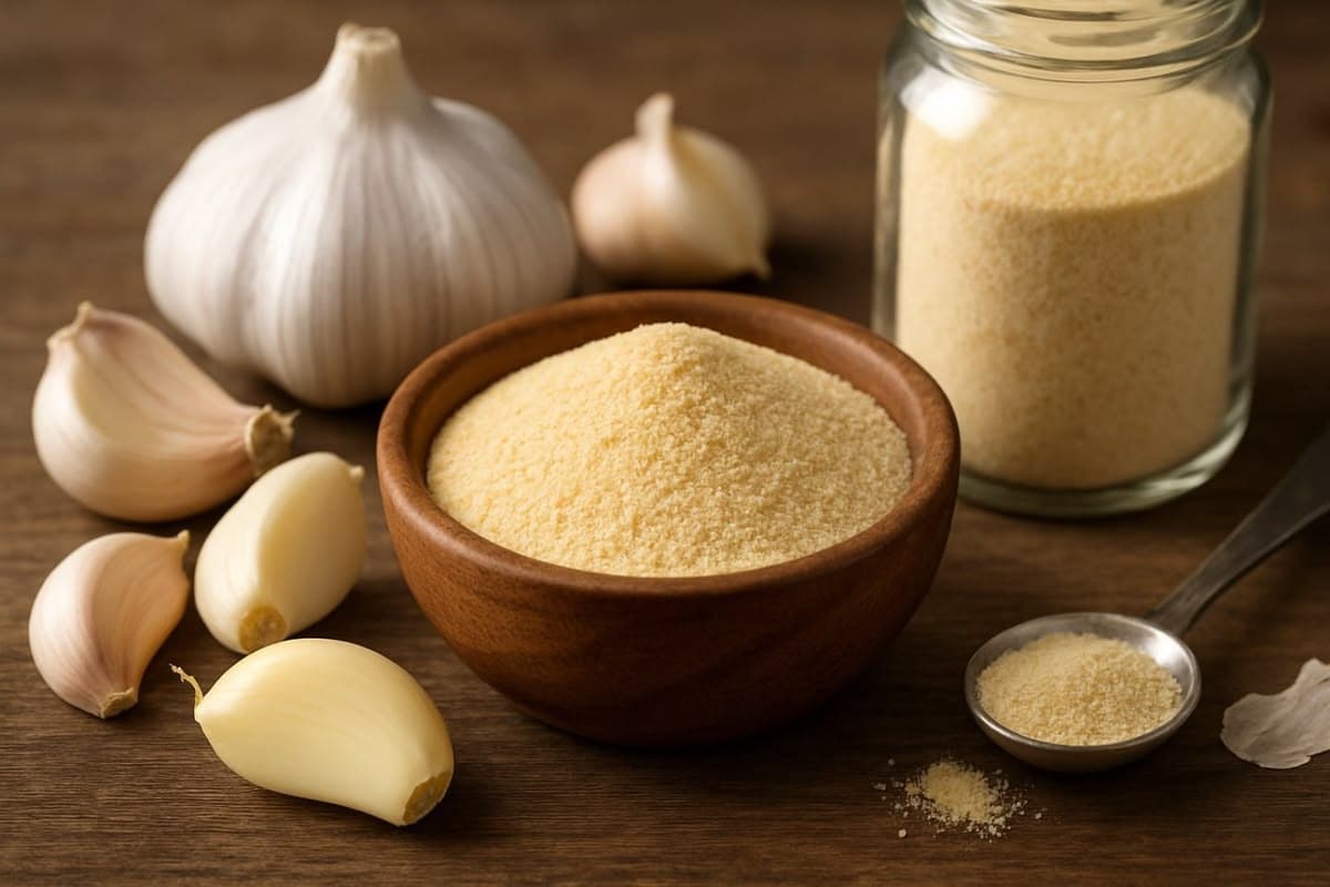 Garlic Powder — export-grade agro powder from Sarang Global Impex